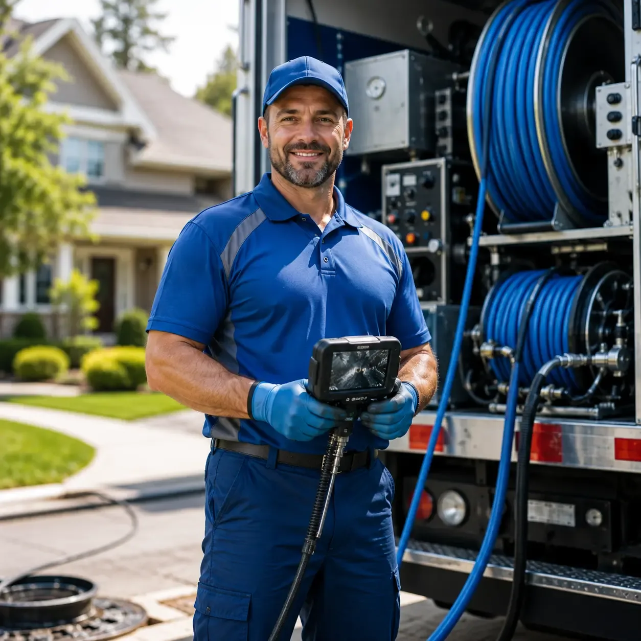 Local outdoor drain cleaning specialists in East Fultonham, OH